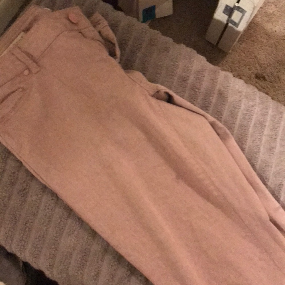 There are some pink pants very soft .